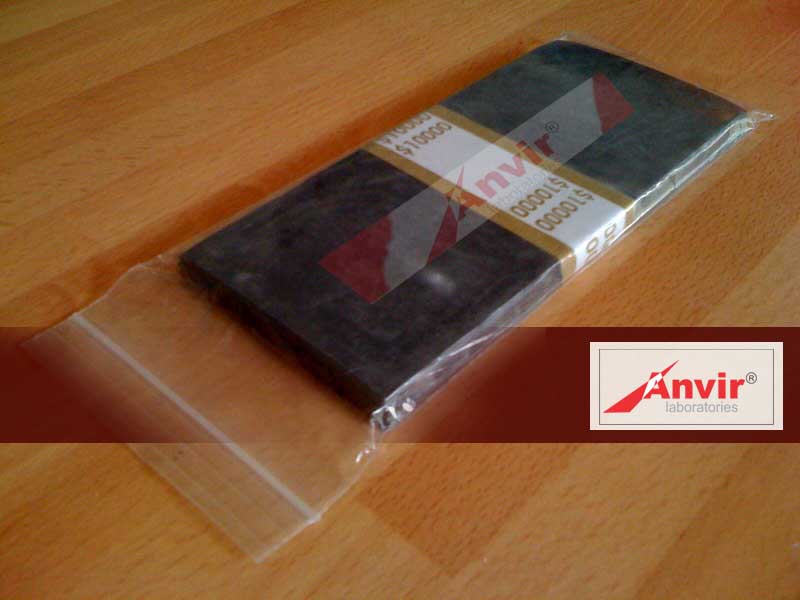 Como limpar dinheiro preto com solução SSD